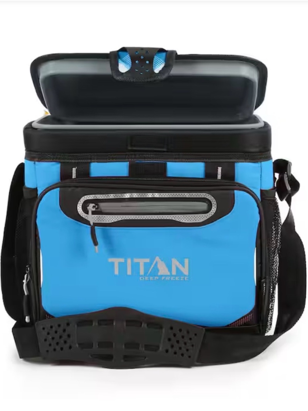Titan Soft Insulated Cooler Bag - Blue & Black